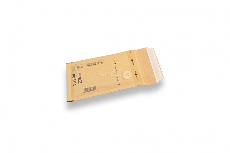 Enveloppes à bulles kraft marron (80 grs.) - 100 x 165 mm (A11)