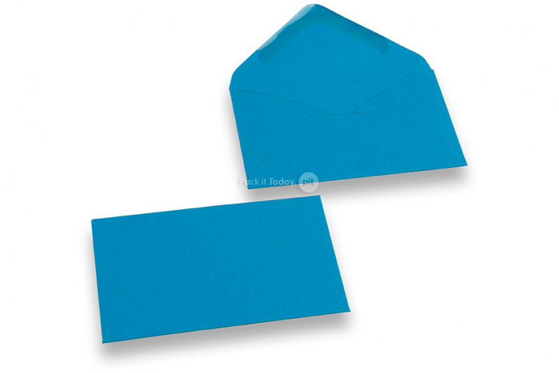 Blauwe mini envelopjes