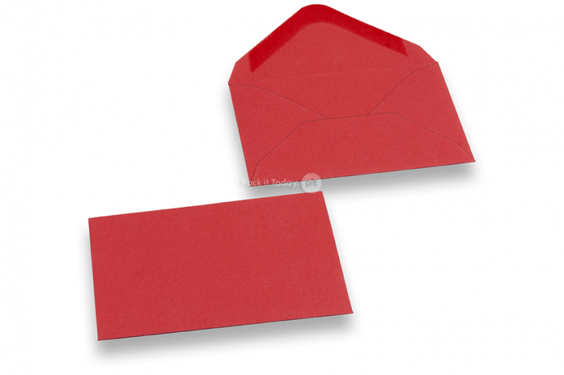 Rode mini envelopjes