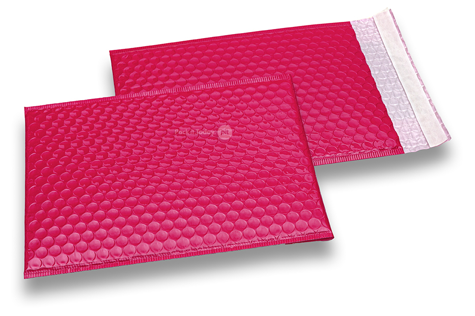 Roze luchtkussen enveloppen hoogglans