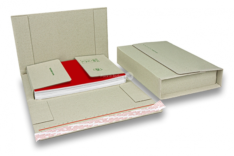 Emballages livres Variofix à base d'herbe