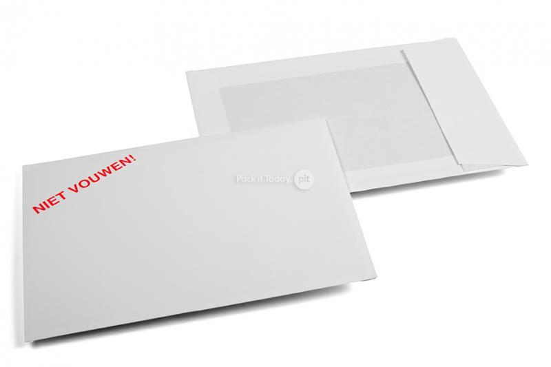 Bordrug enveloppen ‘niet vouwen!’ - 162 x 229 mm (A5)