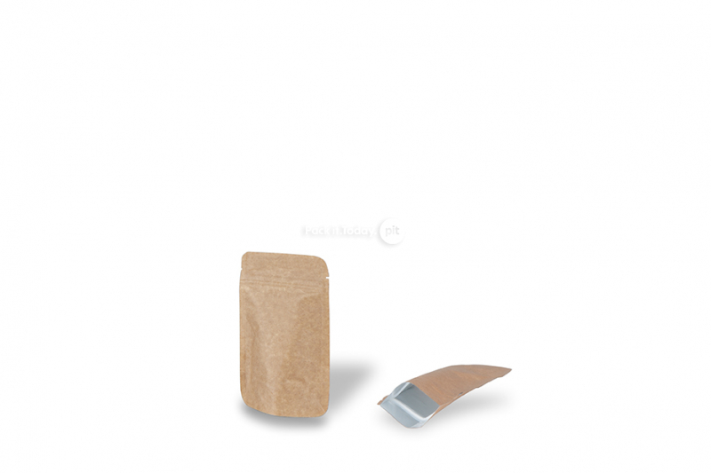 Stazakken bruin kraft - 85 x 145 x 50 mm, 100 ml