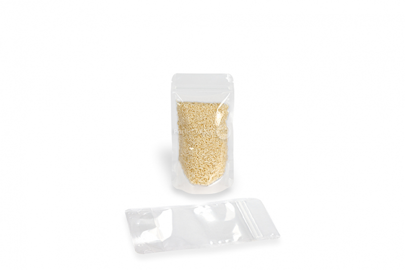 Stazakken transparant - 110 x 185 x 70 mm, 250 ml