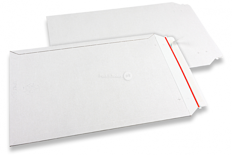 Kartonnen enveloppen - 320 x 455 mm met witte binnenzijde