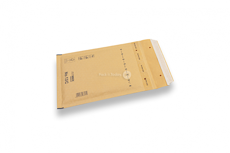 Bruine luchtkussen enveloppen (80 grs.) - 150 x 215 mm (C13)