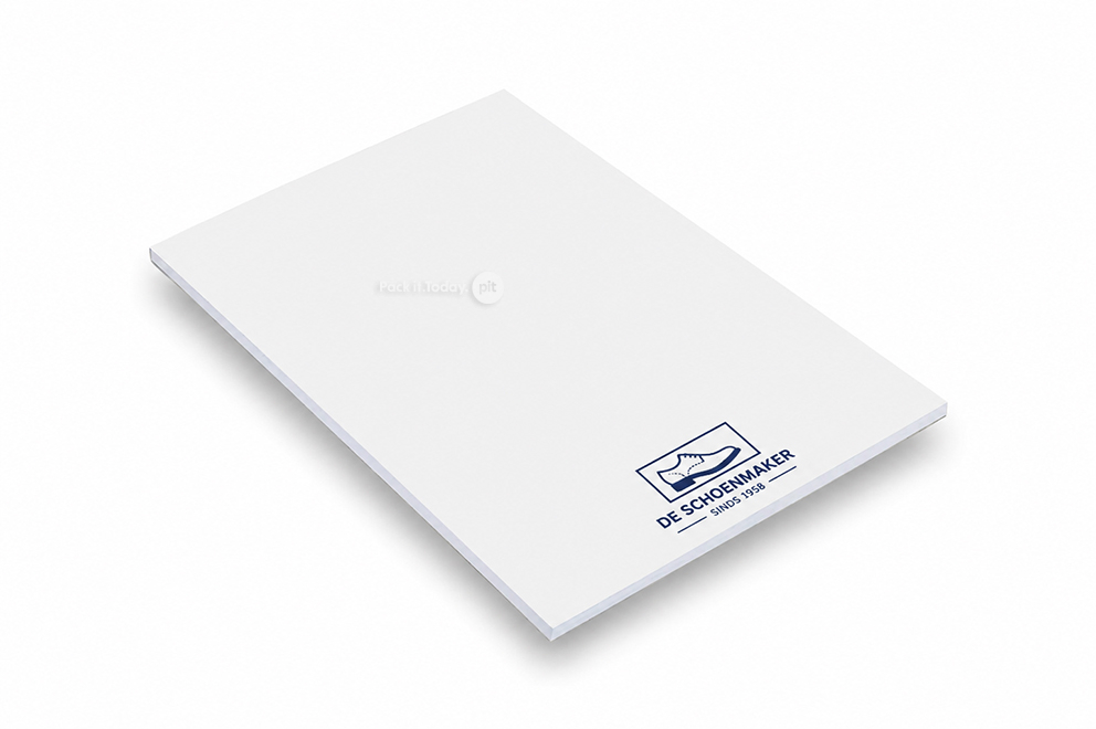 Bloc-notes personnalisé  - 148 x 210 mm, sans couverture