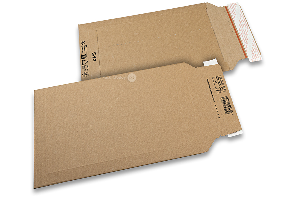 Golfkartonnen enveloppen - 230 x 325 mm, SW3